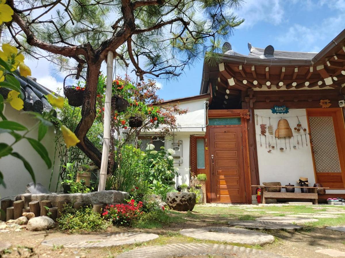 The Blue Cradle Hotel Jeonju Exterior foto