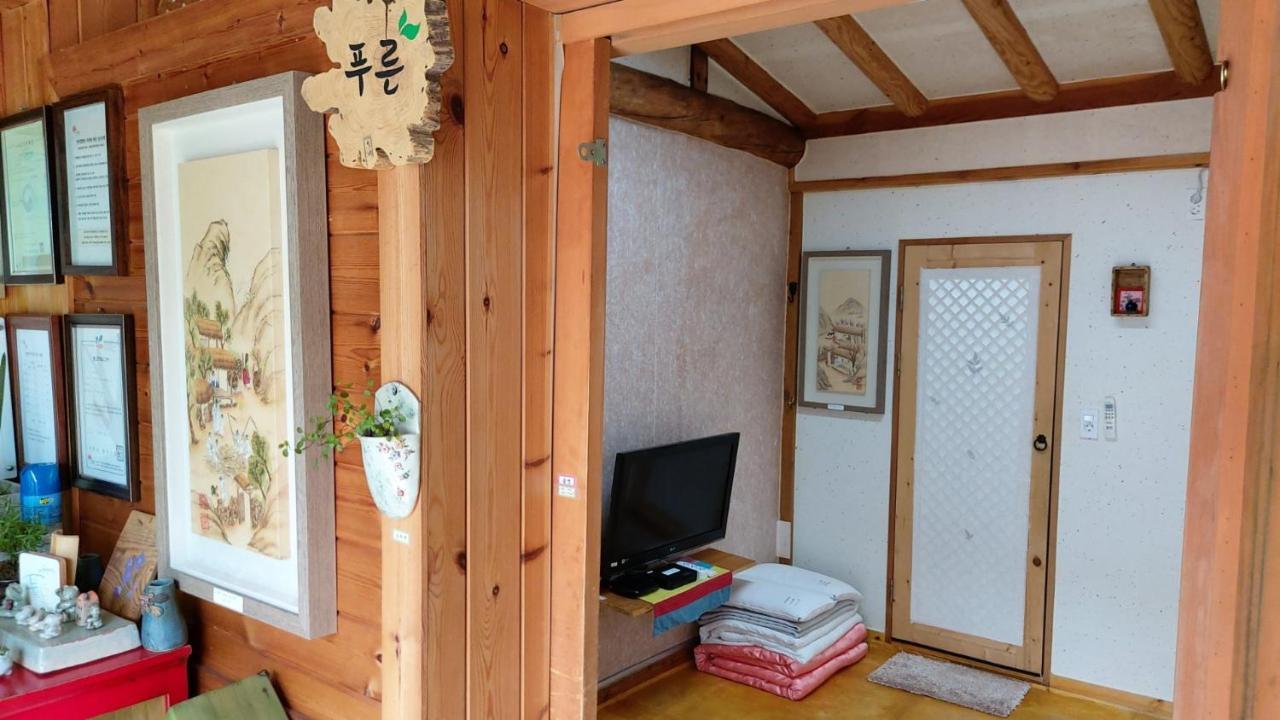 The Blue Cradle Hotel Jeonju Exterior foto