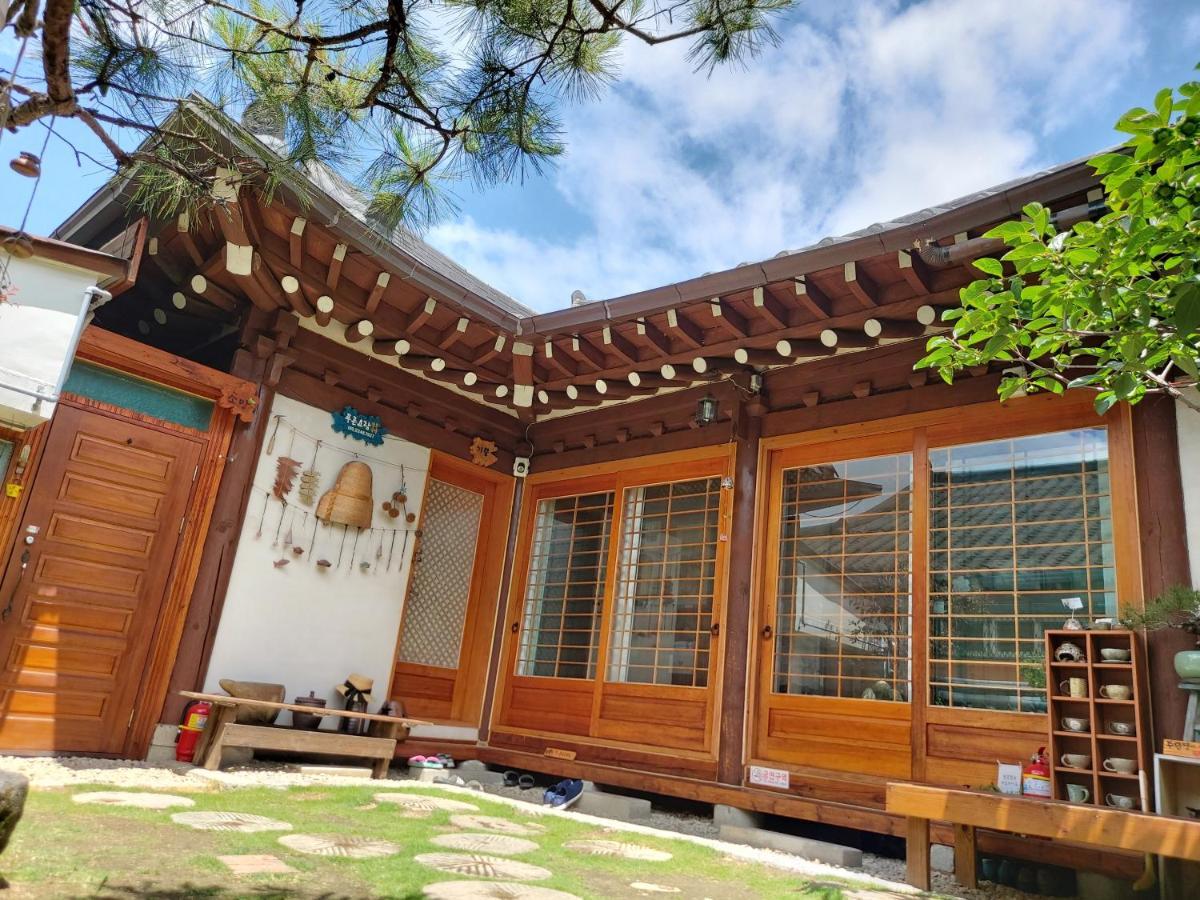 The Blue Cradle Hotel Jeonju Exterior foto